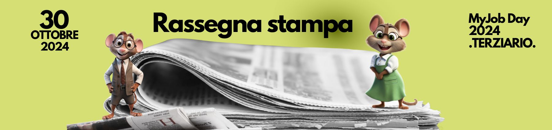 RASSEGNA STAMPA MYJOB DAY TERZIARIO 30/10/2024